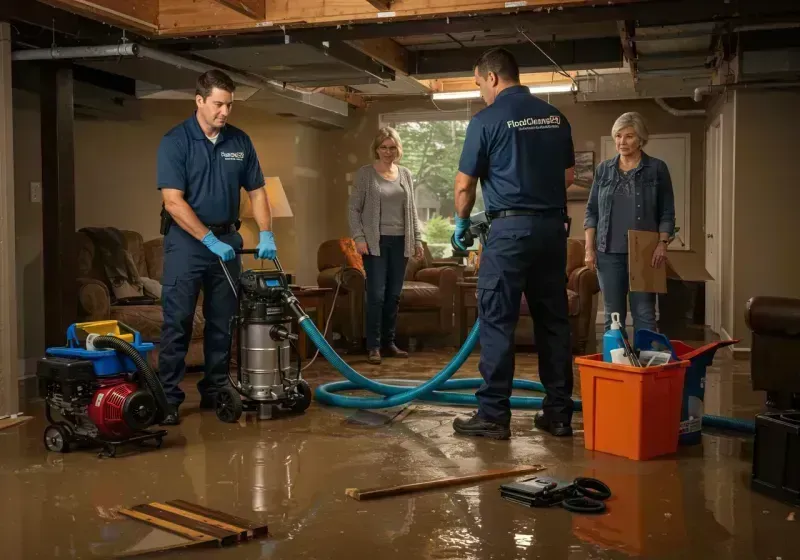 Basement Water Extraction and Removal Techniques process in Saint Paris, OH