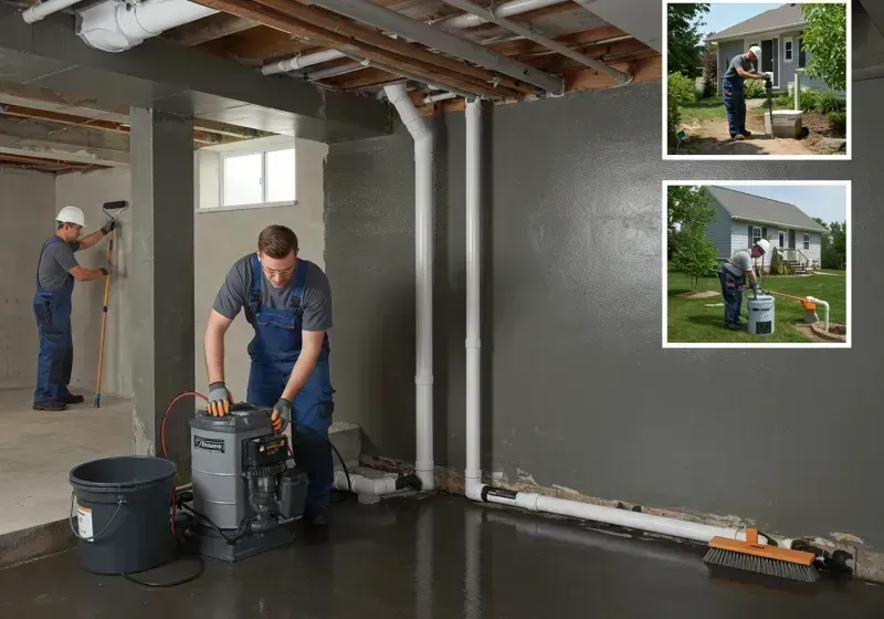 Basement Waterproofing and Flood Prevention process in Saint Paris, OH